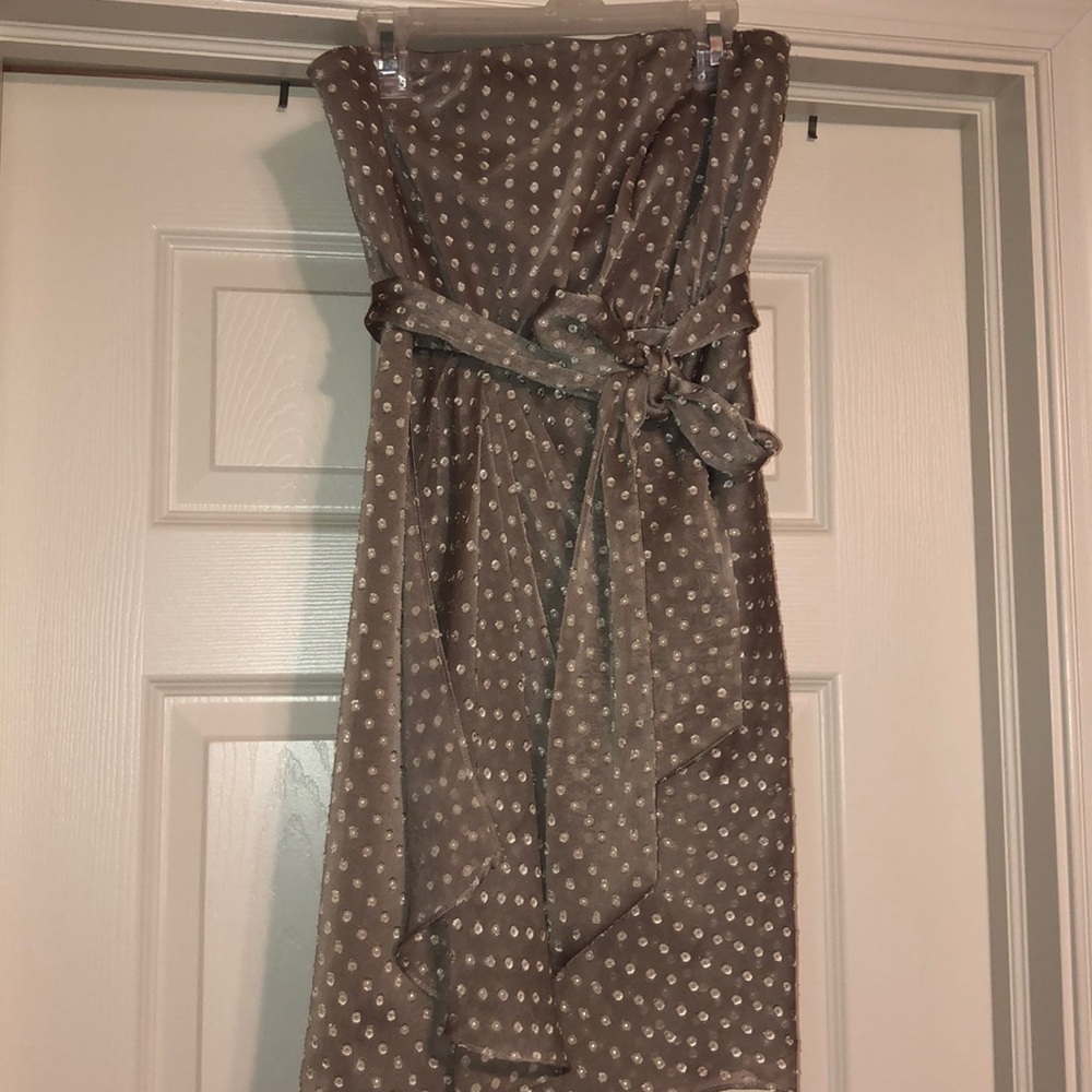 Express Strapless Dress